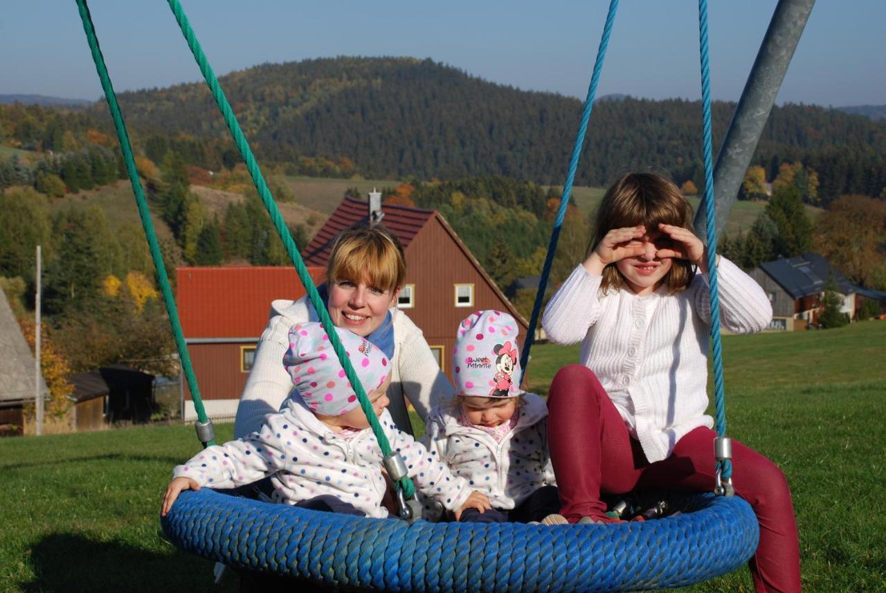 Ferienoase Hinterhermsdorf Extérieur photo