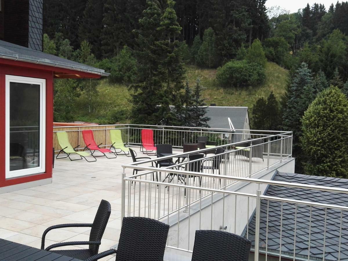 Ferienoase Hinterhermsdorf Extérieur photo